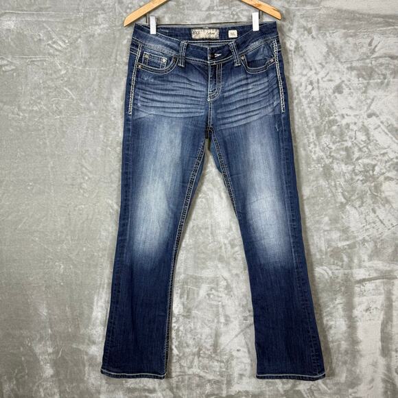 BKE Culture Bootcut Jeans Womens 31L Long - Picture 1 of 15